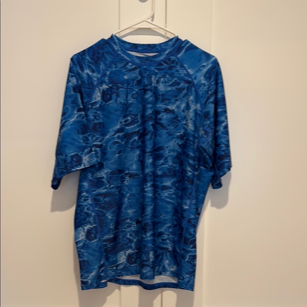 Men’s Blue Tie-Dye Water Shirt